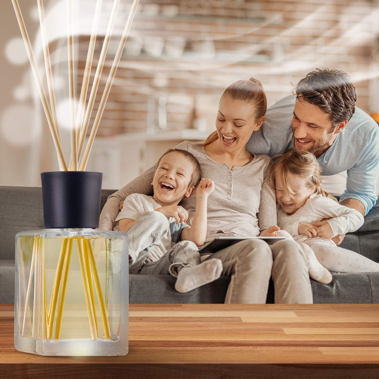 πΏ Lemongrass Reed Diffuser with Natural Essential Oil β 500ml