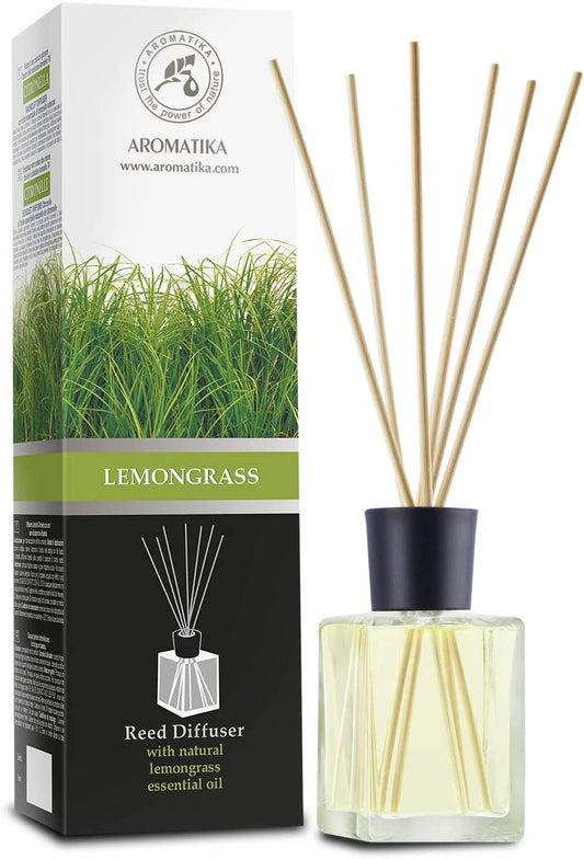 🌿 Lemongrass Reed Diffuser with Natural Essential Oil – 500ml